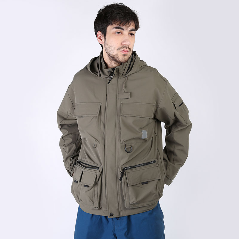 мужская зеленая куртка Carhartt WIP Elmwood Jacket I026022-moor - цена, описание, фото 1